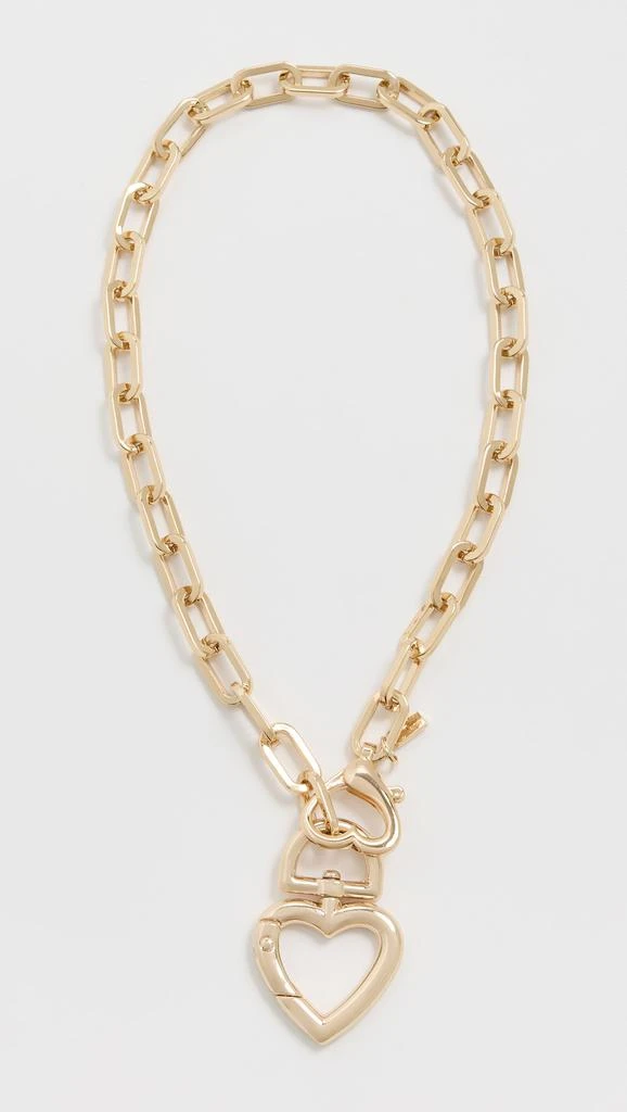 Kenneth Jay Lane Heart Pendant Necklace 1