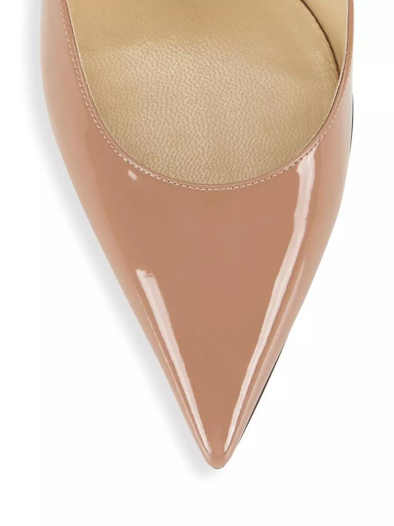 Jimmy Choo Bing 100MM Embellished Patent Leather Mules 4