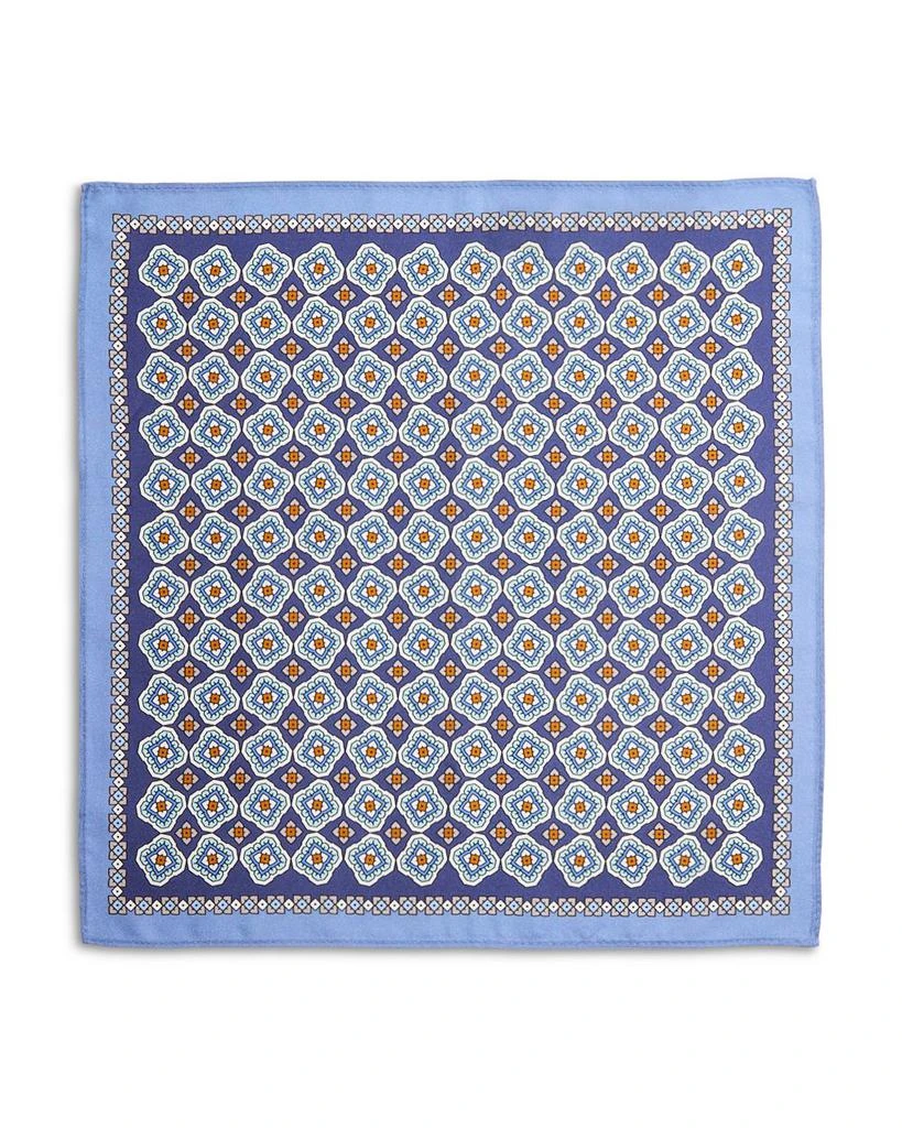 The Men's Store at Bloomingdale's Medallion Silk Pocket Square - Exclusive 1