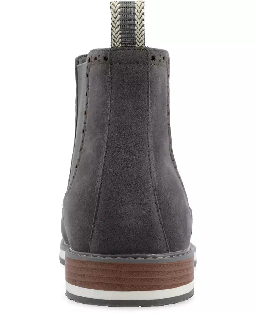 Vance Co. Men's Thorpe Tru Comfort Foam Wingtip Slip-On Chelsea Boots 3