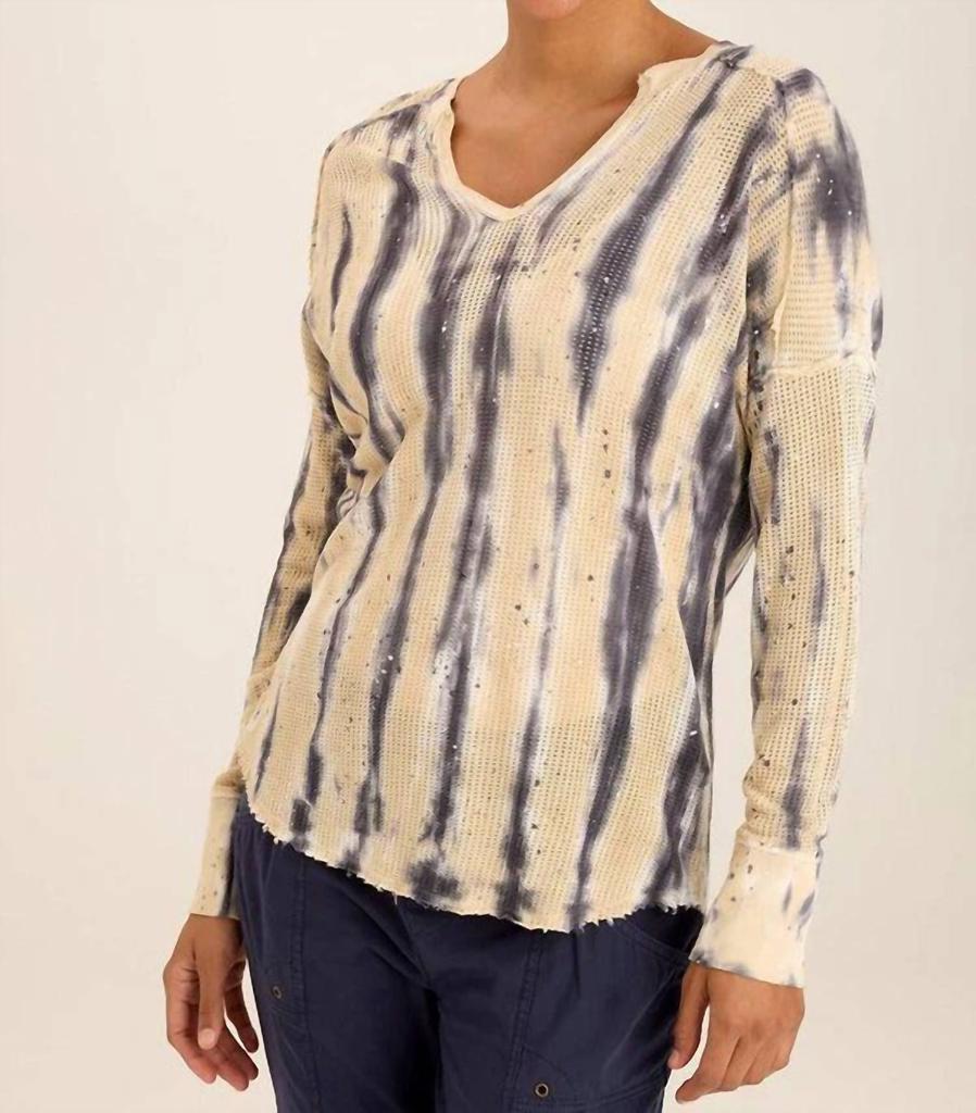 XCVI Xcvi - Bullock Mesh V-neck Pullover