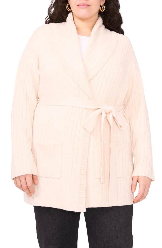 Vince Camuto Shawl Collar Belted Cardigan