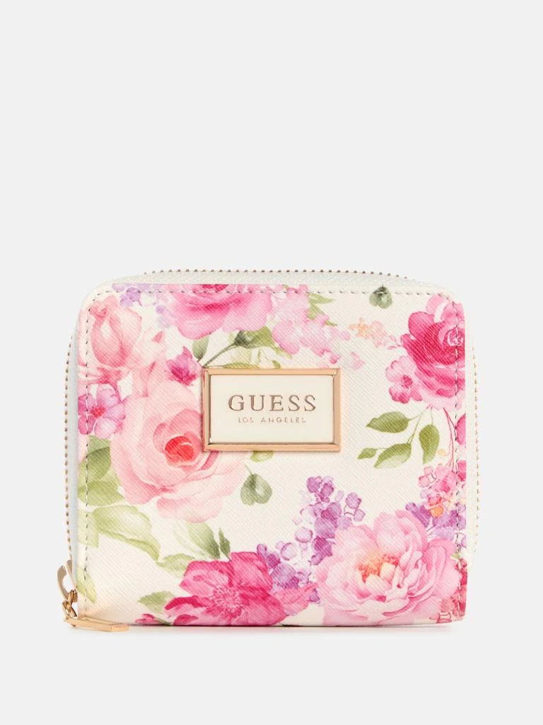 Guess Factory Abree Floral Small Wallet 1