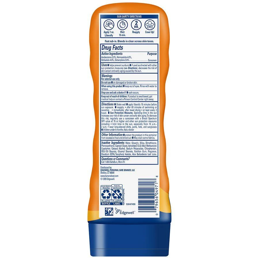 Banana Boat Ultra-Performance Sunscreen Lotion, UVA/UVB Broad Spectrum SPF-30 7