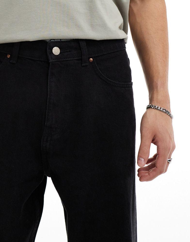 ASOS DESIGN ASOS DESIGN barrel fit jeans in flat black