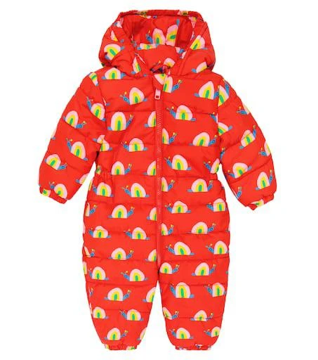 Stella McCartney Baby printed snowsuit