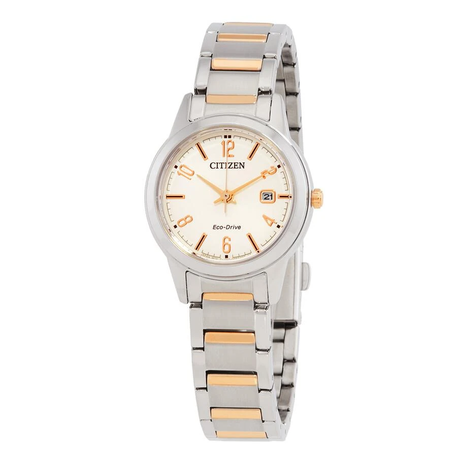 Citizen Lady Copper Dial Two-Tone Watch FE1244-72A 1