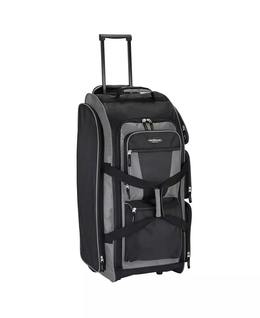 Travelers Club 30" Adventure Upright Rolling Duffel Bag 1