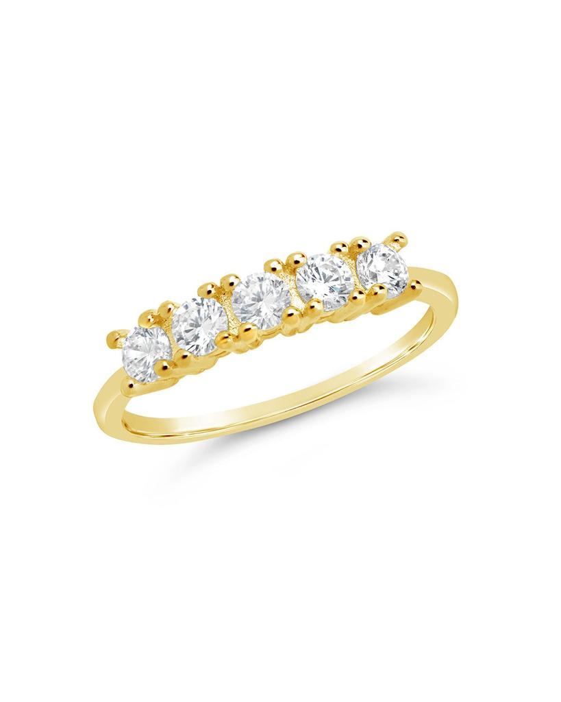 Sterling Forever Rowan CZ Thin Ring
