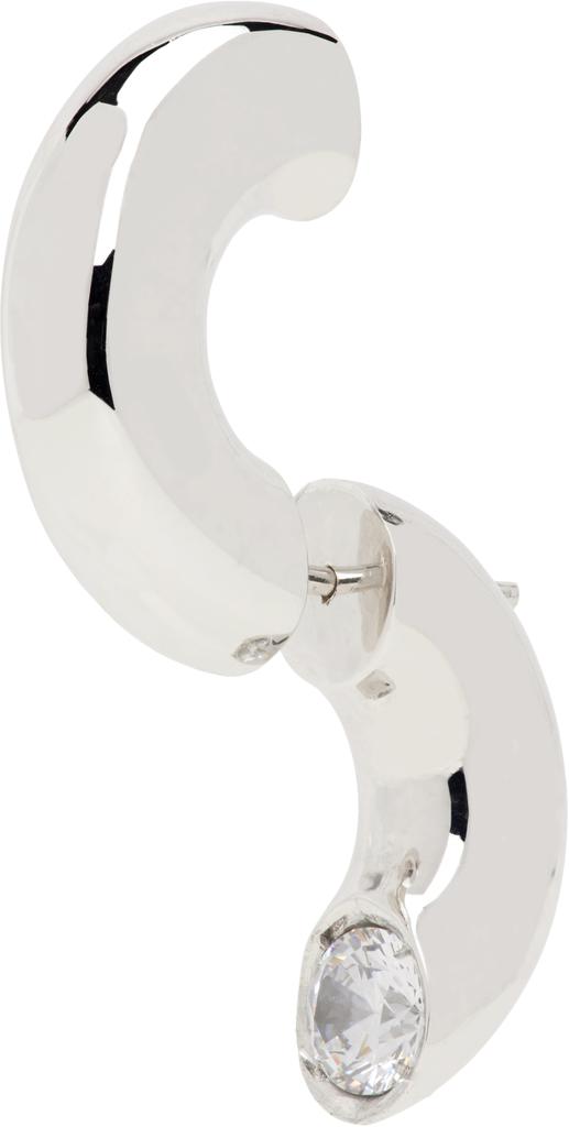 Alan Crocetti Silver Peekaboo Single Earring