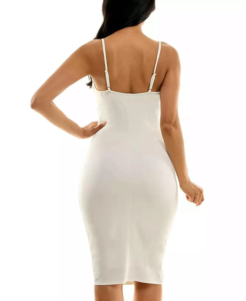Emerald Sundae Juniors' Sleeveless Bodycon Midi Dress 4