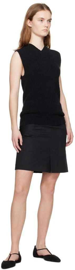 Totême Black V-Neck Tank Top 4