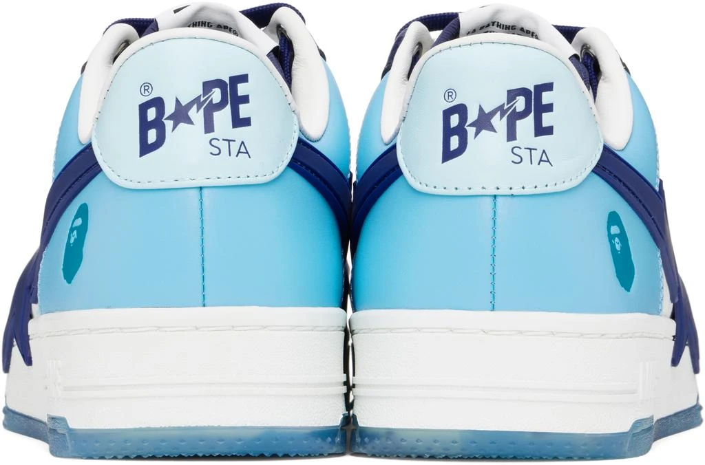 Bape White & Blue BAPE STA OS Sneakers 2