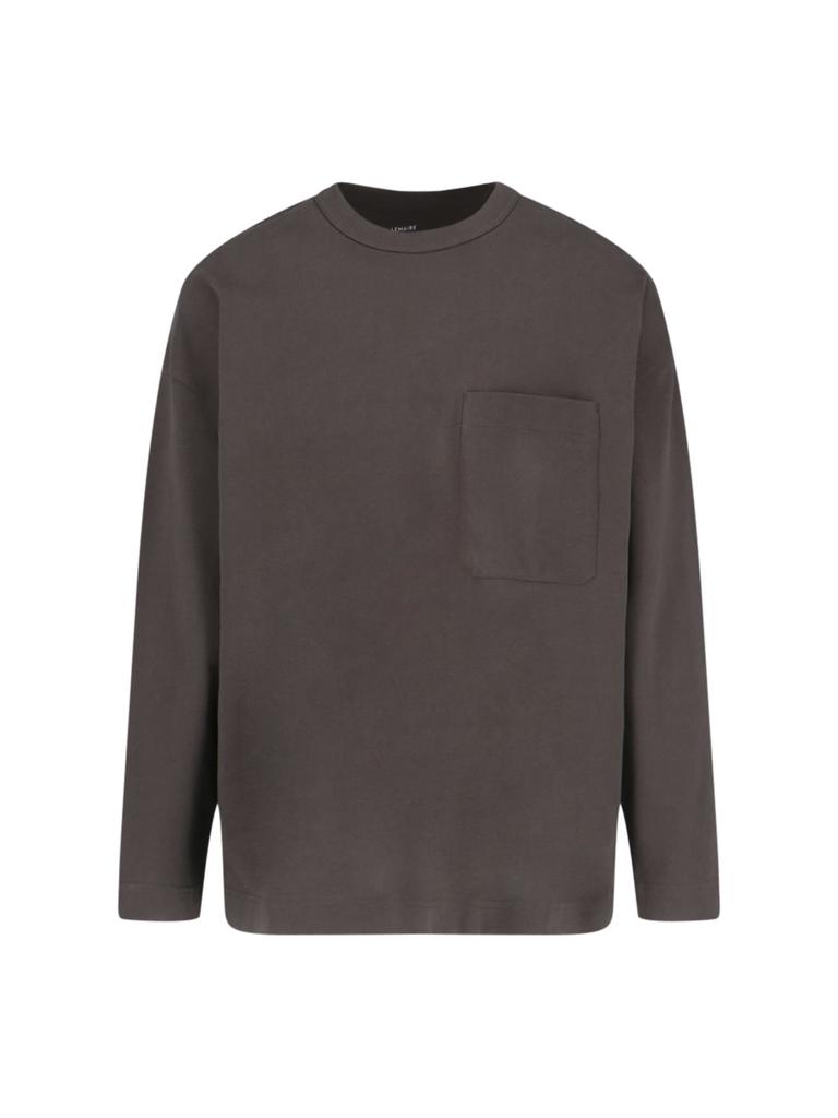 【送料&関税込】Lemaire Pocket T-shirt Grey T-shirt with pocket Lemaire - Vitkac AS