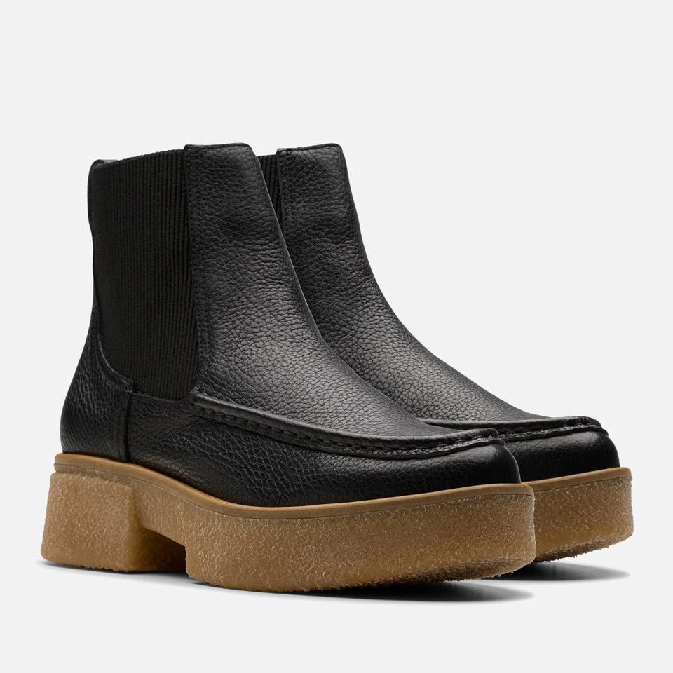 Clarks CLARKS WOMEN'S LINOSO TOP LEATHER CHELSEA BOOTS 2