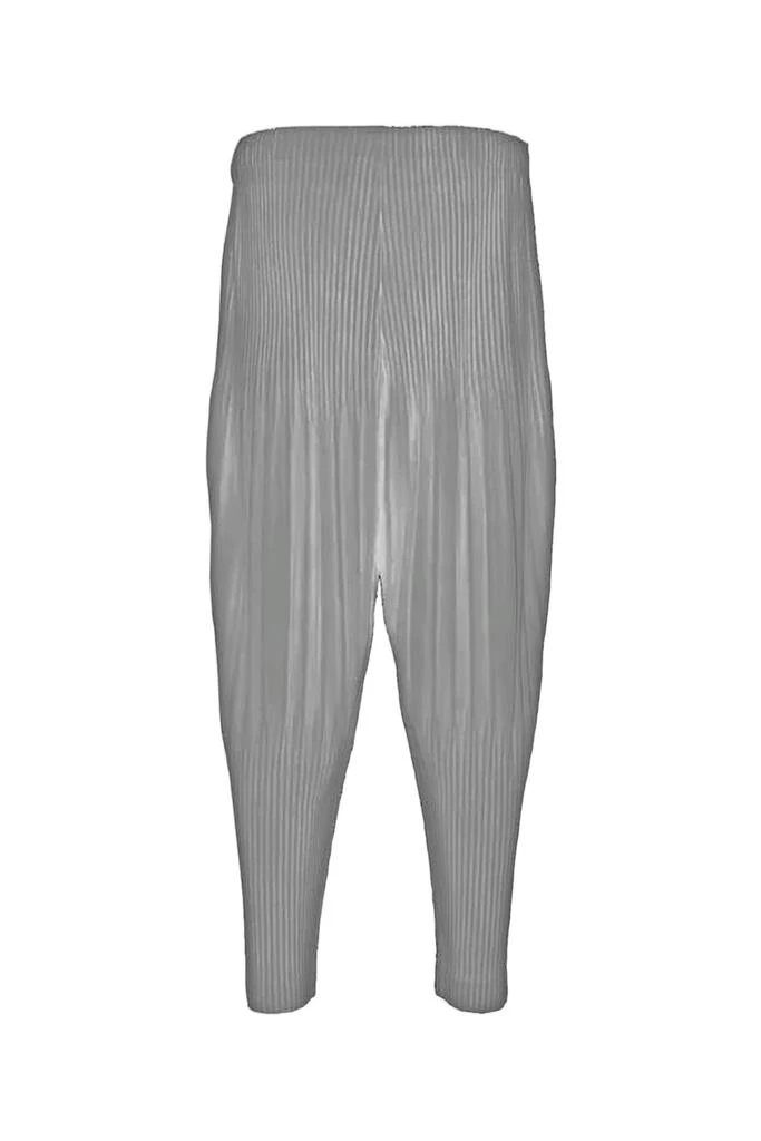 Homme Plissé Issey Miyake Pleated Design Jogger Pants with Tapered Fit 2