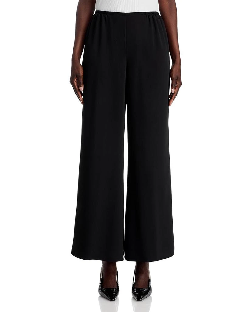 Caroline Rose Crepe Wide Leg Pants 7