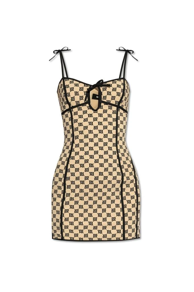 Misbhv Misbhv Monogram Coquette Mini Dress 1