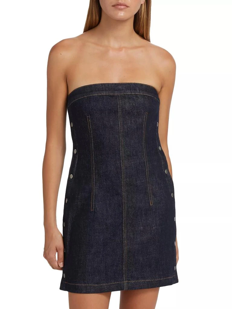 Ksubi Hotline Original Snap Denim Minidress 3