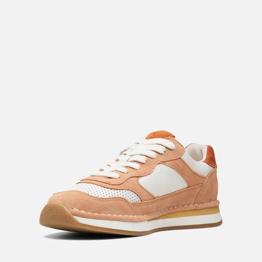 Clarks Clarks Craft Run Tor Suede and Leather Trainers 4