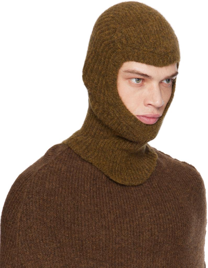 Rick Owens Tan Porterville Skull Balaclava