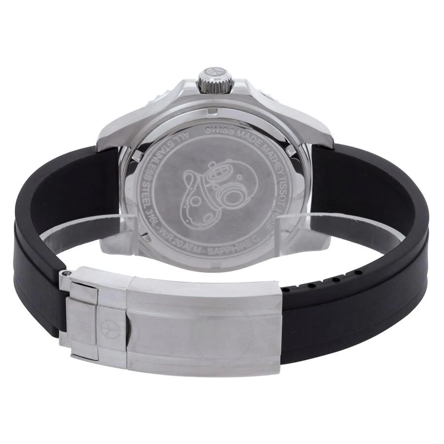 Mathey-Tissot Mathy Design Quartz Black Dial Men's Watch H909AN 3