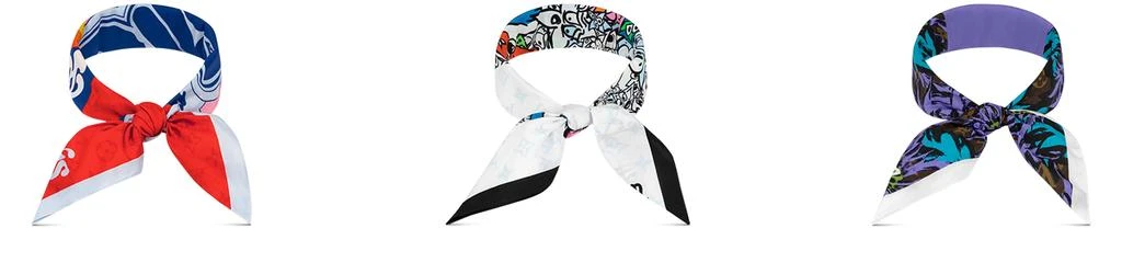 Louis Vuitton Set Of 3 Bandanas 2