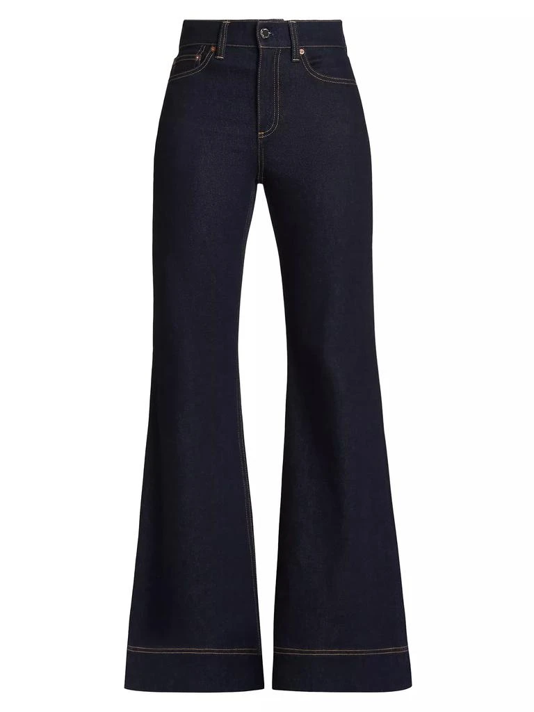 Alice + Olivia High-Rise Flared Jeans 1