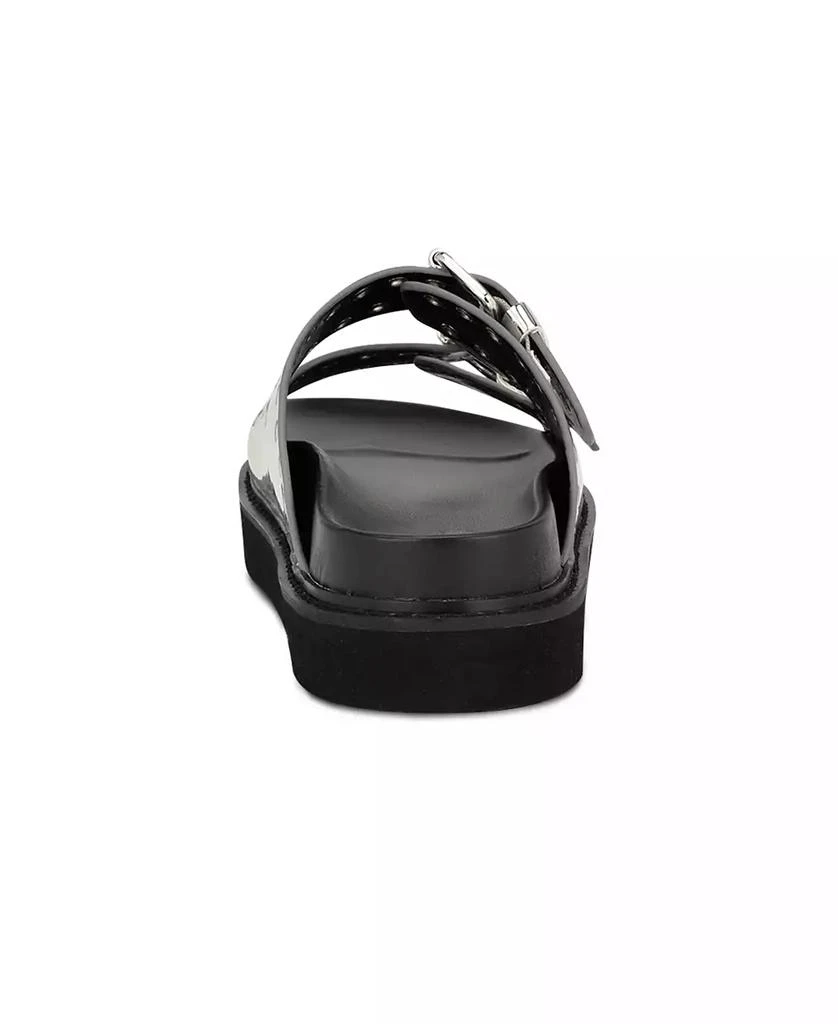 Nine West Women's Eleny Double Band Flatform Sandals 3