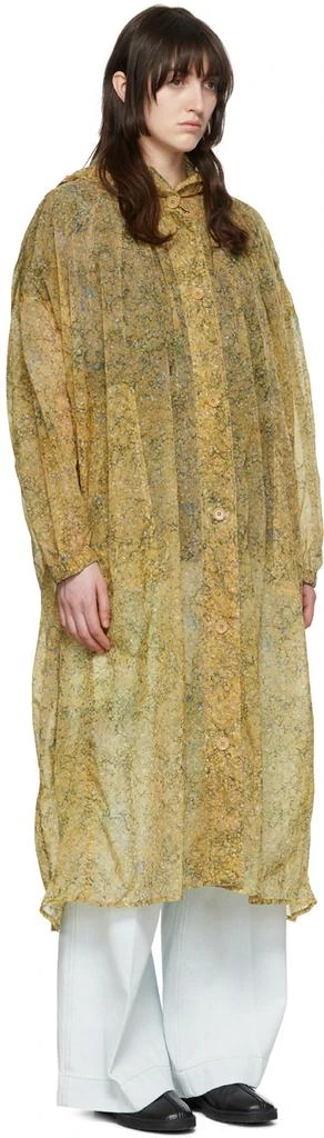 Lemaire Yellow Nylon Coat 2