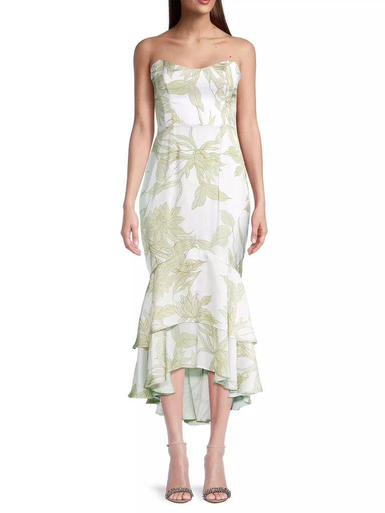 Katie May Cece Strapless Hi-Lo Dress 3