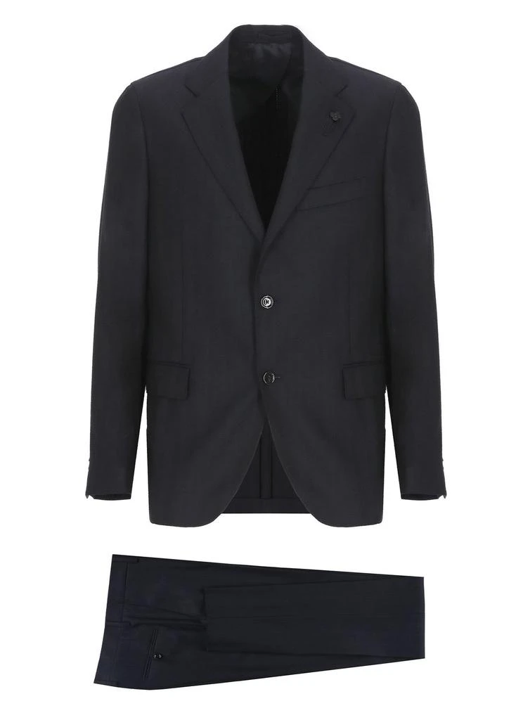 LARDINI Lardini Single-Breasted Tailored Suit