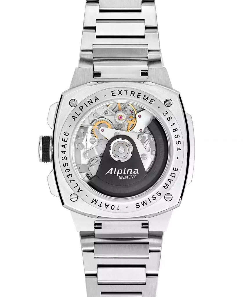 Alpina Men's Swiss Chronograph Alpiner Stainless Steel Bracelet Watch 41mm 3