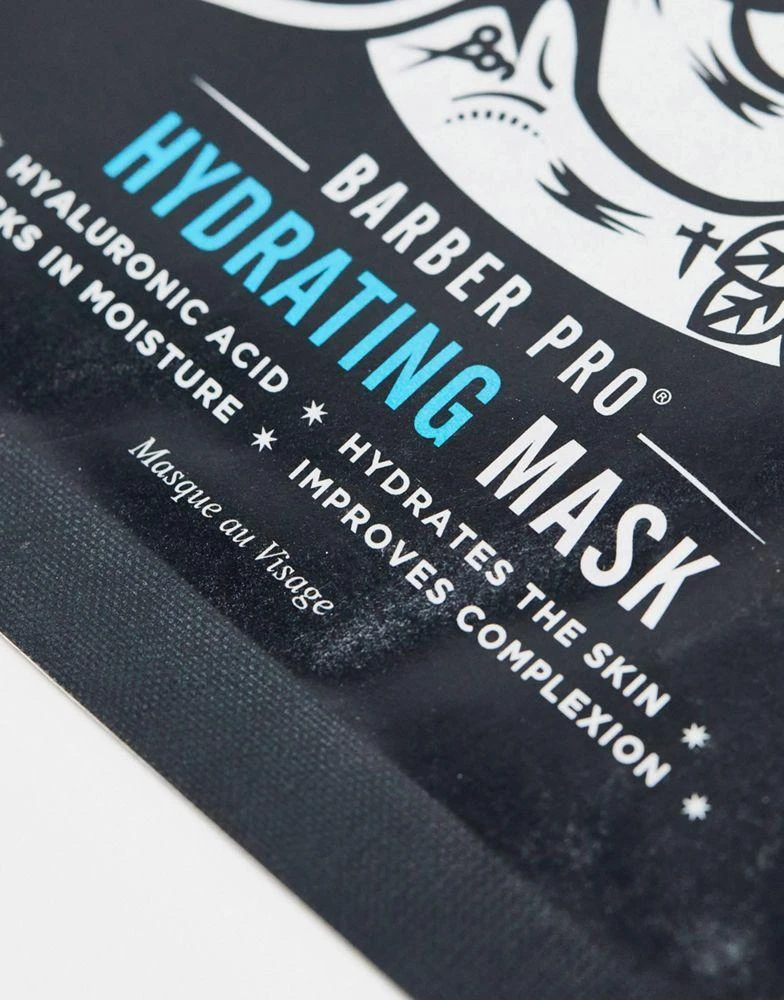 BARBER PRO BARBER PRO Hydrating Hyaluronic Acid Sheet Mask 3