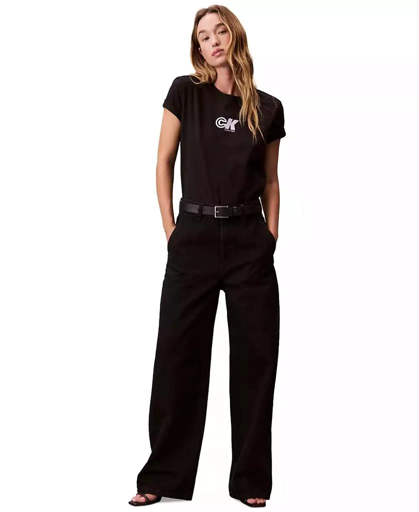 Calvin Klein Women's Cotton Archive Logo T-Shirt 1