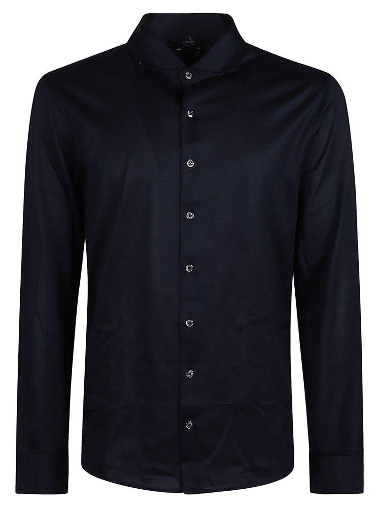 Barba Barba Straight Hem Buttoned Shirt