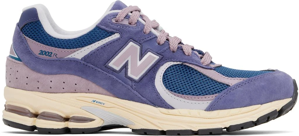 New Balance Blue & Purple 2002R Sneakers 1