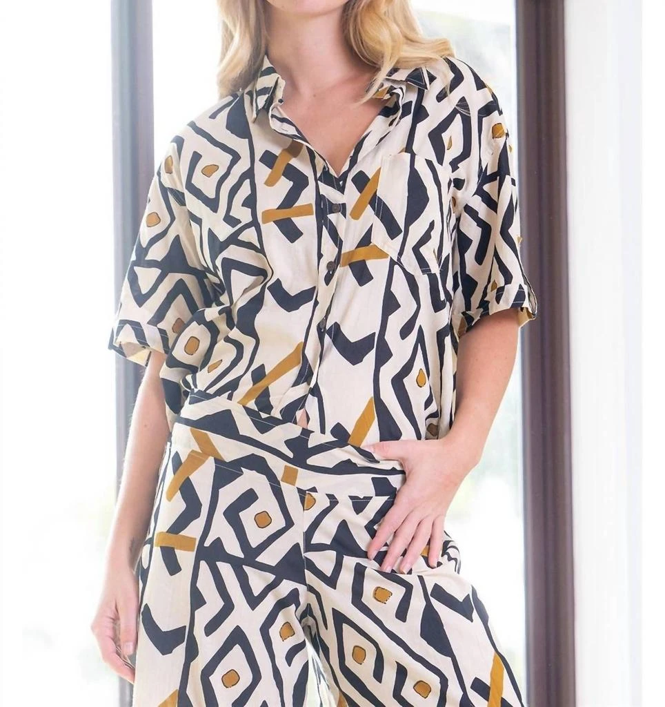 Cienna Cienna - Monifa Cotton Shirt 1