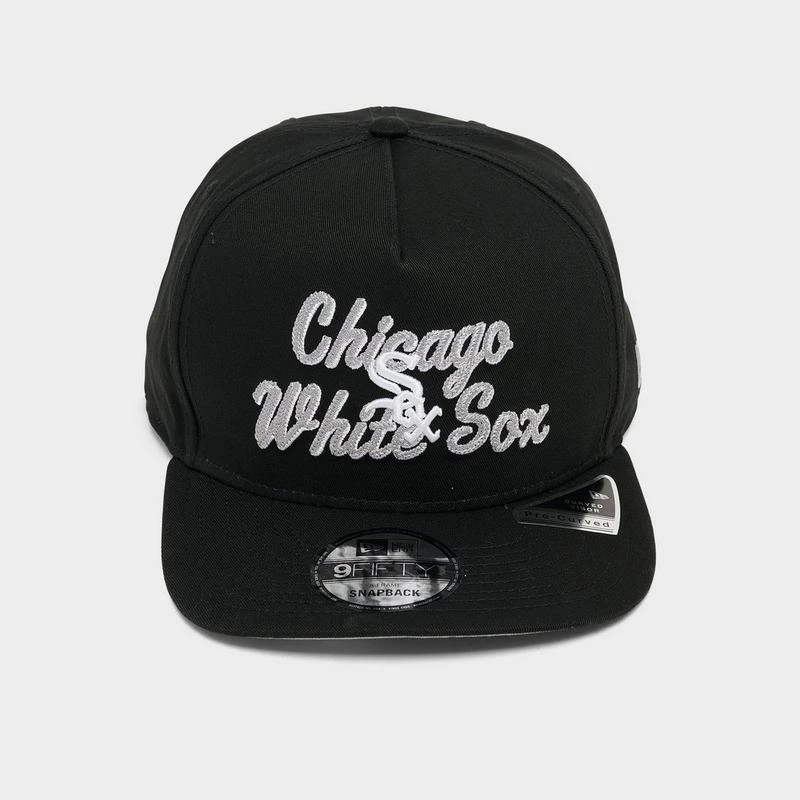 New Era New Era Chicago White Sox MLB Chain Stitch 9FIFTY A-Frame Snapback Hat 6