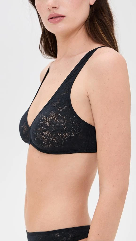 Eberjey Soft Stretch Lace Plunge Bralette 3