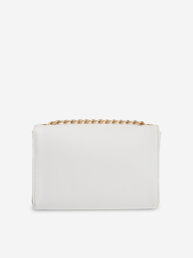 Valentino Valentino Girls Divina Sa Flap Bag in White (17cm)