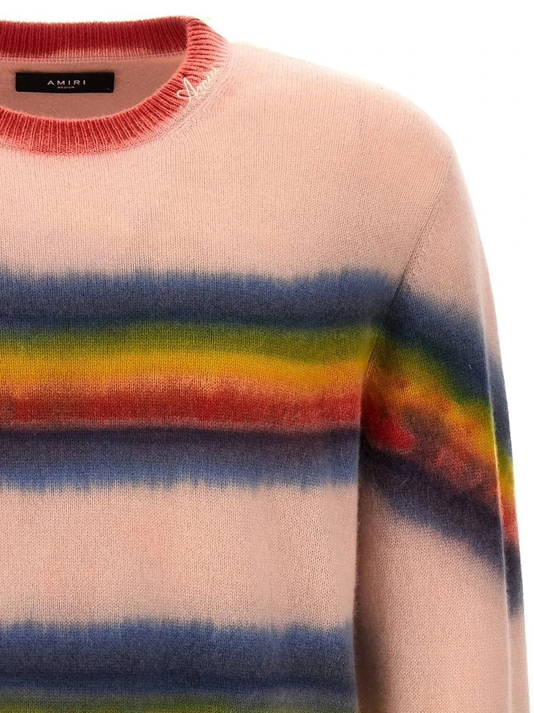 AMIRI Amiri Rainbow Tie-Dyed Knitted Jumper 3