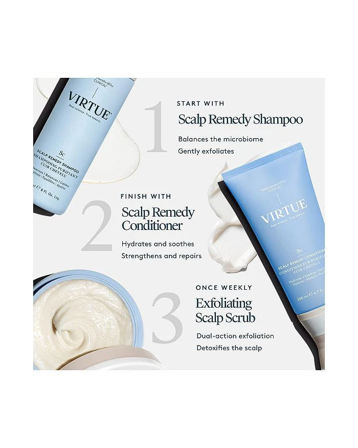 Virtue Scalp Remedy Conditioner 6.7 oz. 12