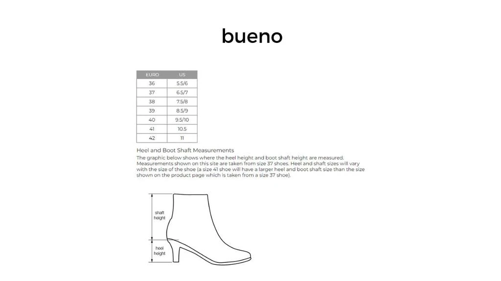 bueno Women's Connie Ankle Boots In Black 5