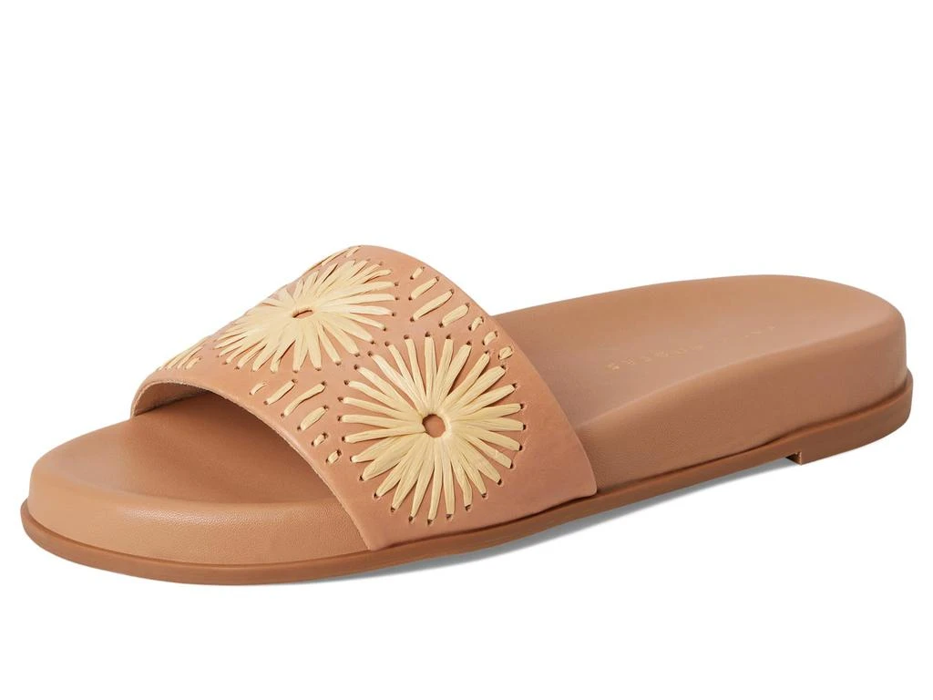 Jack Rogers Somerset Slide - Nappa/Raffia 7