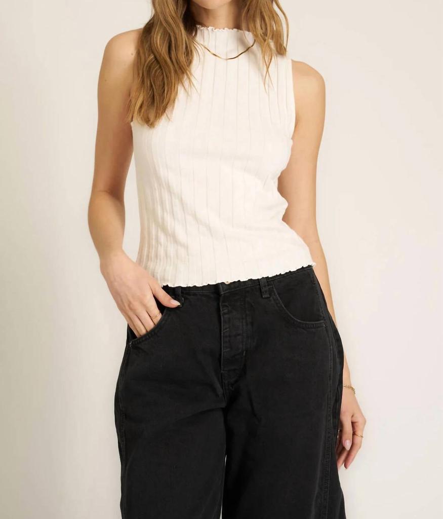 Project Social T Project Social T - Chasing You Funnel Neck Tank Top