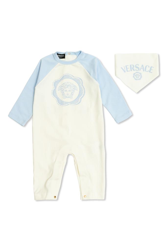 Versace Set: bodysuit and scarf
