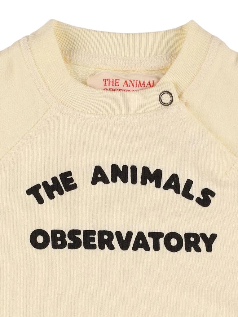 The Animals Observatory Printed Cotton Sweatshirt 1