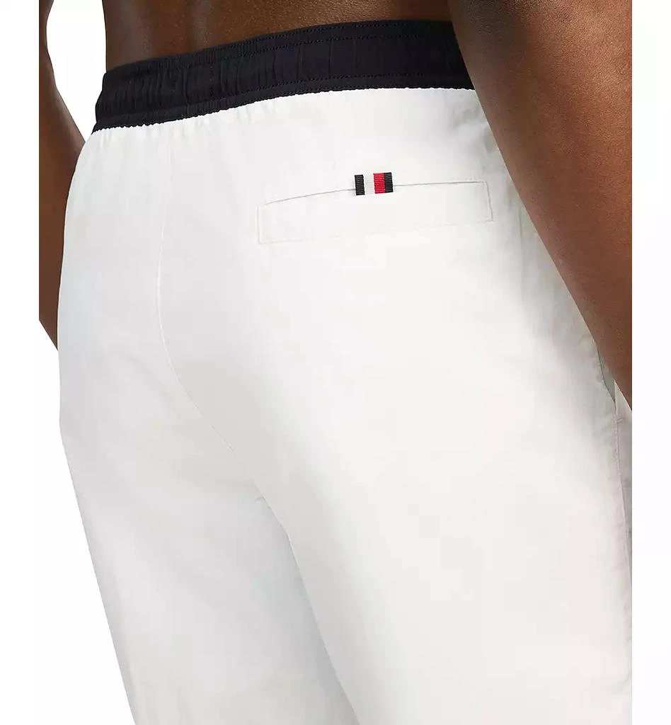 Tommy Hilfiger Men's Long Drawstring Flag 7" Swim Trunks 3