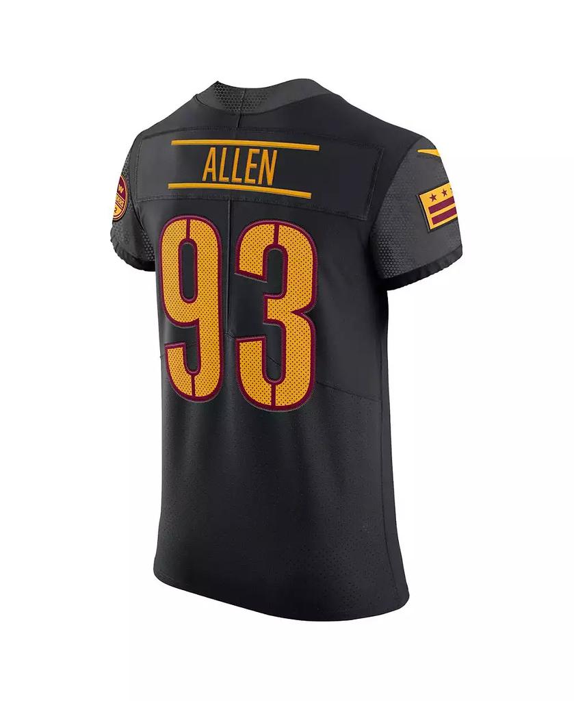 NIKE Men's Jonathan Allen Black Washington Commanders Alternate Vapor Elite Jersey